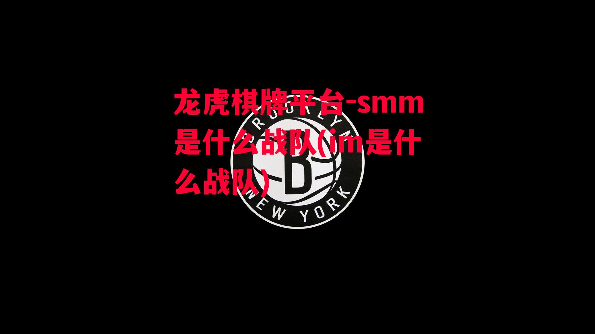 smm是什么战队(im是什么战队)